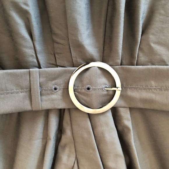 Beautiful Hugo Boss Wool/Silk Dress l Lined l Gray Silk - Picture 6 of 16